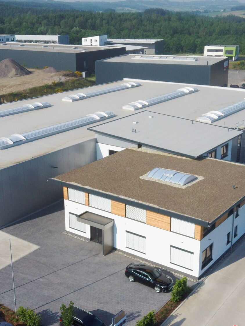 Neubau einer Industriehalle mit Bürogebäude, Olpe-Hüppcherhammer, Bild 2