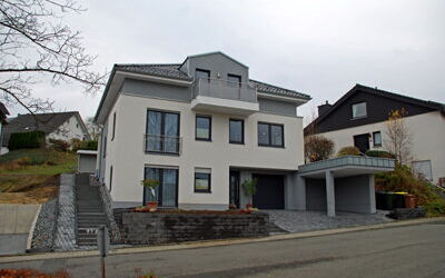 Einfamilienhaus mit Sole- Wärmepumpe